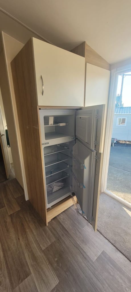 Static caravan sited 