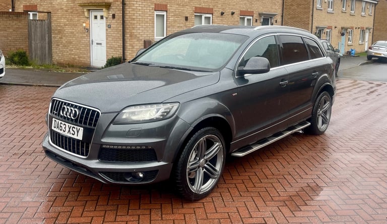 2013 (63) Audi Q7 3.0 TDI Quattro S Line Plus Black Edition Auto 8 Speed