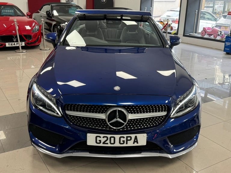 2017 G MERCEDES-BENZ C-CLASS 2.1 C220D AMG LINE CABRIOLET 2DR DIESEL G-TRONIC+ E