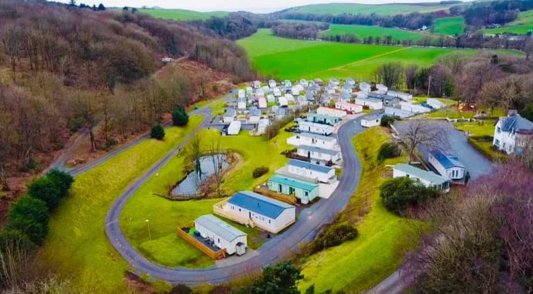 Lovely Holiday Home at Lagganhouse Country Park Ballantrae.