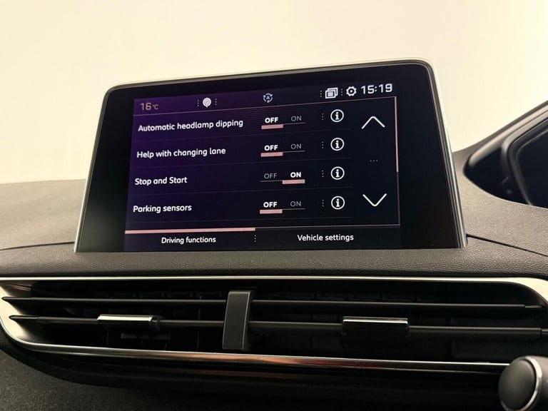 2019 Peugeot 3008 1.2 PureTech GT Line Euro 6 (s/s) 5dr HATCHBACK Petrol Manual