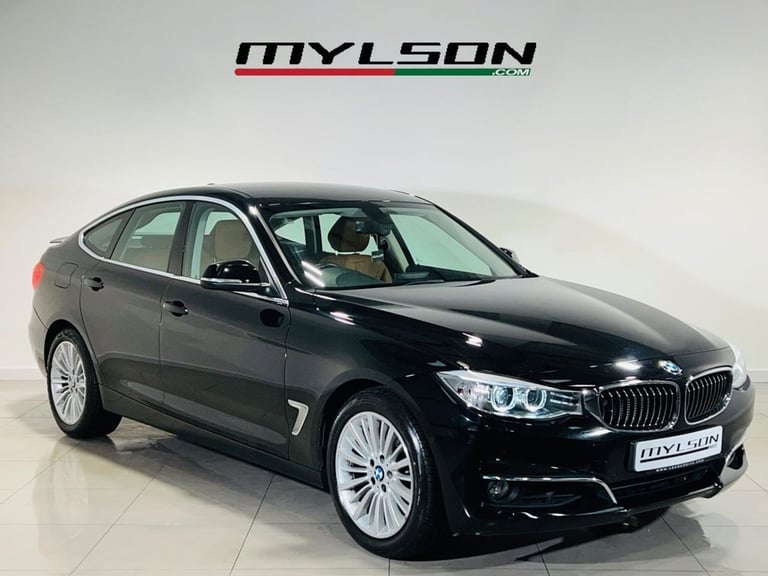BMW 3 SERIES GRAN TURISMO 2.0 318D LUXURY GT 5 DOOR DIESEL MANUAL BLACK 320D