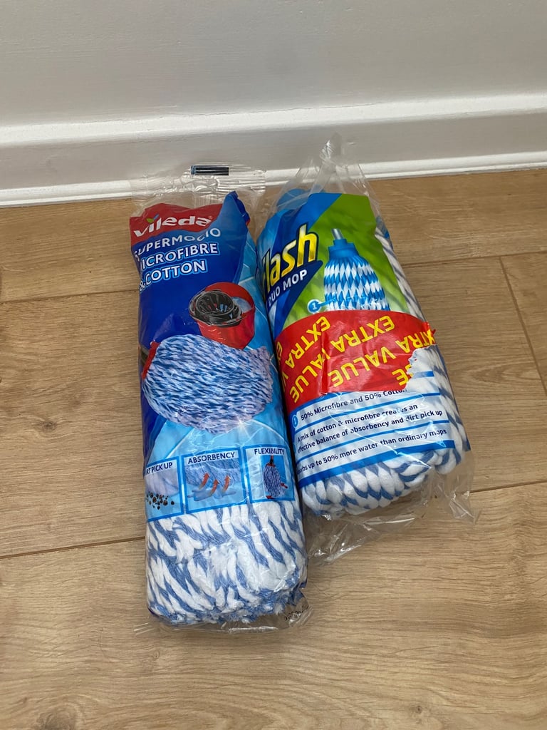 image for 2 brand new mop heads 