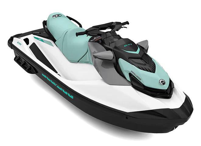 Sea-Doo GTI 130 — White / Neo Mint
