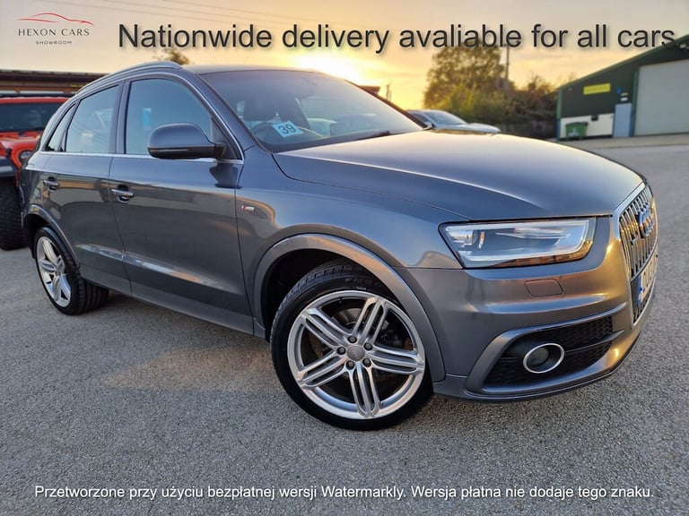 image for 2013 Audi Q3 2.0 TDI S line SUV 5dr Diesel S Tronic quattro Euro 5 (s/s) (177 ps) SUV Diesel Auto...