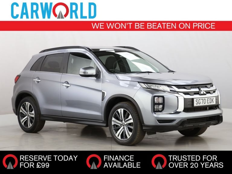 image for 2020 Mitsubishi ASX 2.0 MIVEC Exceed SUV 5dr Petrol Manual Euro 6 (s/s) (150 ps) HATCHBACK Petrol...