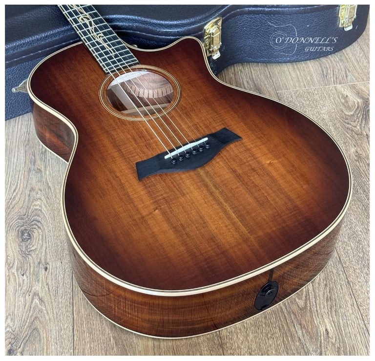 Taylor K24ce with V-Class Bracing 2018 Shaded Edgeburst - Trades Martin Collings Lowden Gibson