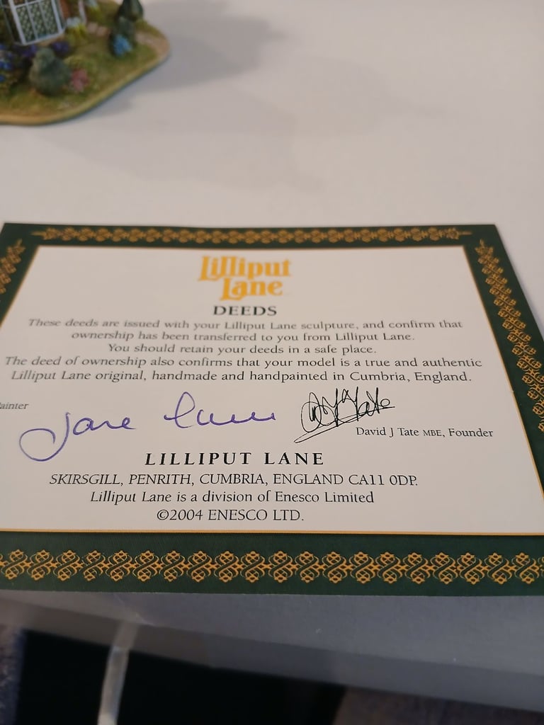 Lilliput lane Cottage 