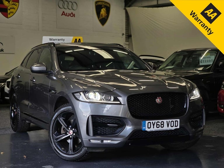 image for JAGUAR F-PACE 2.0 D180 R-Sport Diesel 2018+AUTOMATIC+NEW TIMING CHAIN+SATNAV+CAM