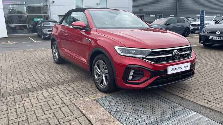 2023 Volkswagen T-Roc 1.5 TSI R-Line 2dr DSG Petrol Cabriolet Cabriolet Petrol Automatic