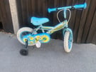 Apollo honeybee kid bike blue bicycle