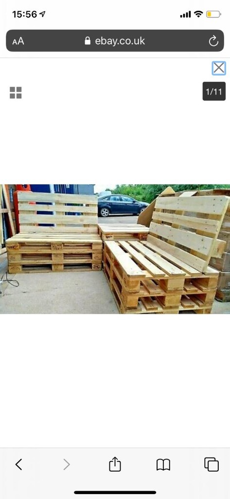 Pallets delivered from £3,50 each. Business/ residential 