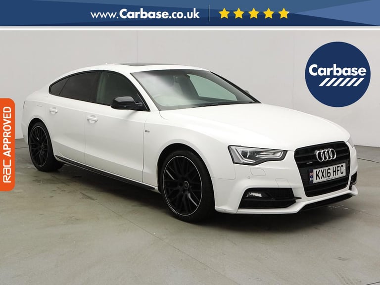 2016 Audi A5 2.0 TFSI Black Edition Plus Sportback 5dr Petrol S Tronic quattro Euro 6 (s Hatchbac...