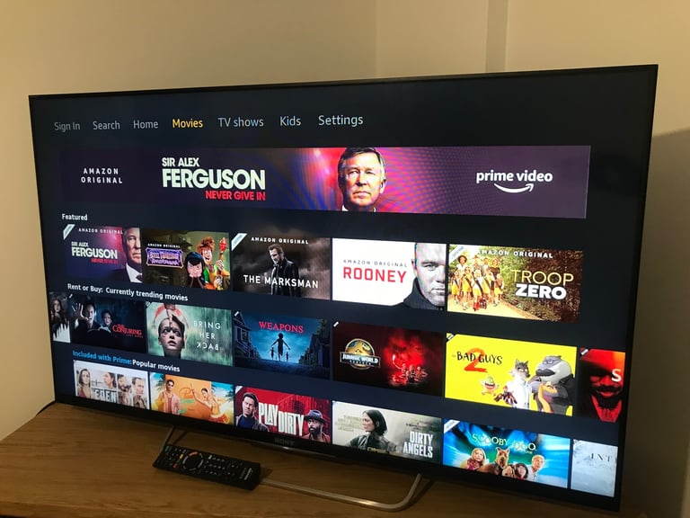 image for Sony Bravia SMART TV KDL-50W829B 50 Inch 3D 1080p HD LED Wifi PERFECT CONDITION!