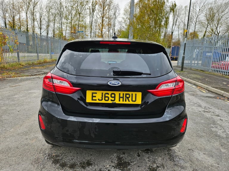 2019 69 FORD FIESTA 1.0 EcoBoost Titanium Black 5dr Damaged Salvage