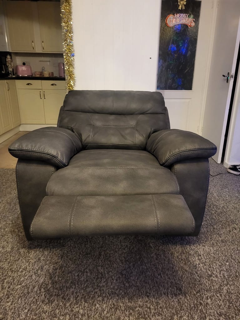 DFS Electric Recliner Sofa and Chair