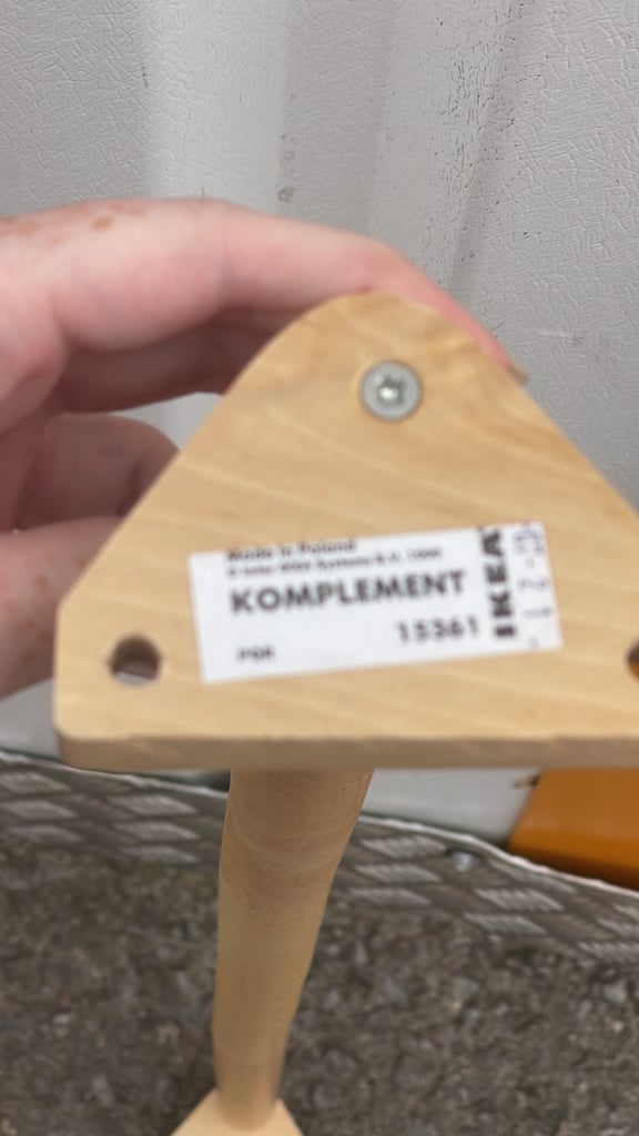 Ikea pax wardrobe rails