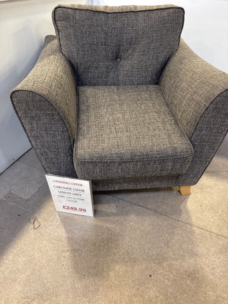 Caroline arm chair ex display only £120