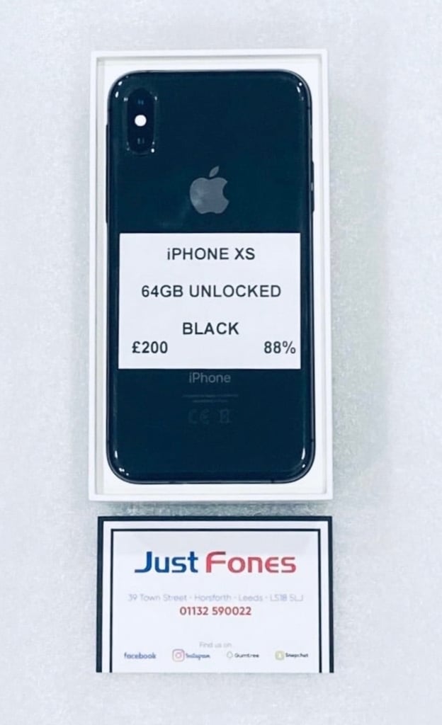 iPhone XS Unlocked 64GB 