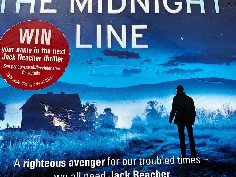 Night School & The Midnight Line by Lee Child, Jack Reacher Thrillers, Paperback & Hardback Books