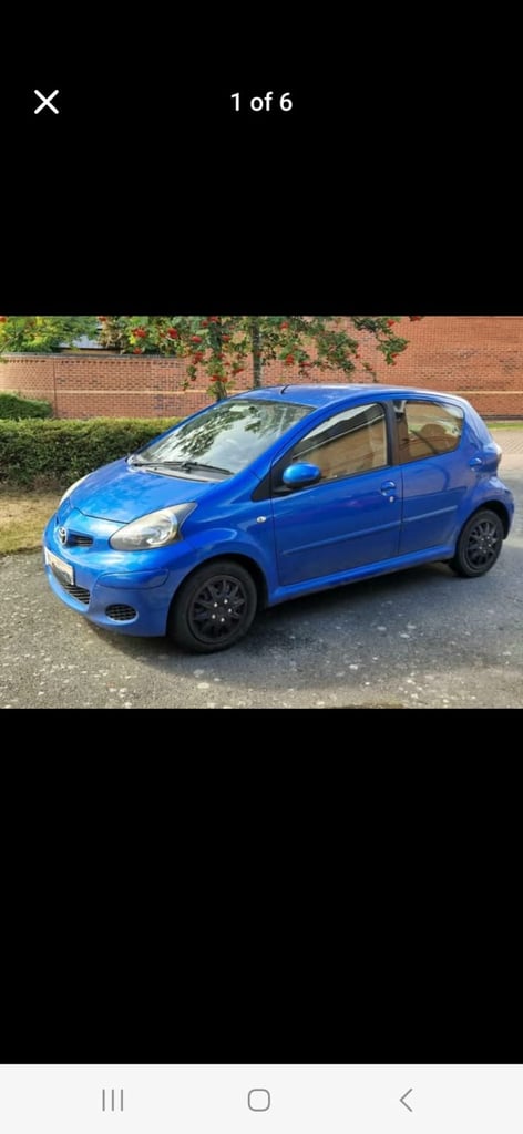 Toyota, AYGO, Hatchback, 2010, Manual, 998 (cc), 5 doors