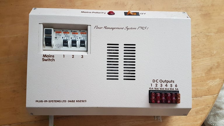 POWERPART PMS1 PMS6 PMS7 PMS2000 Caravan Power Management System, Power Supply, Battery Charger.