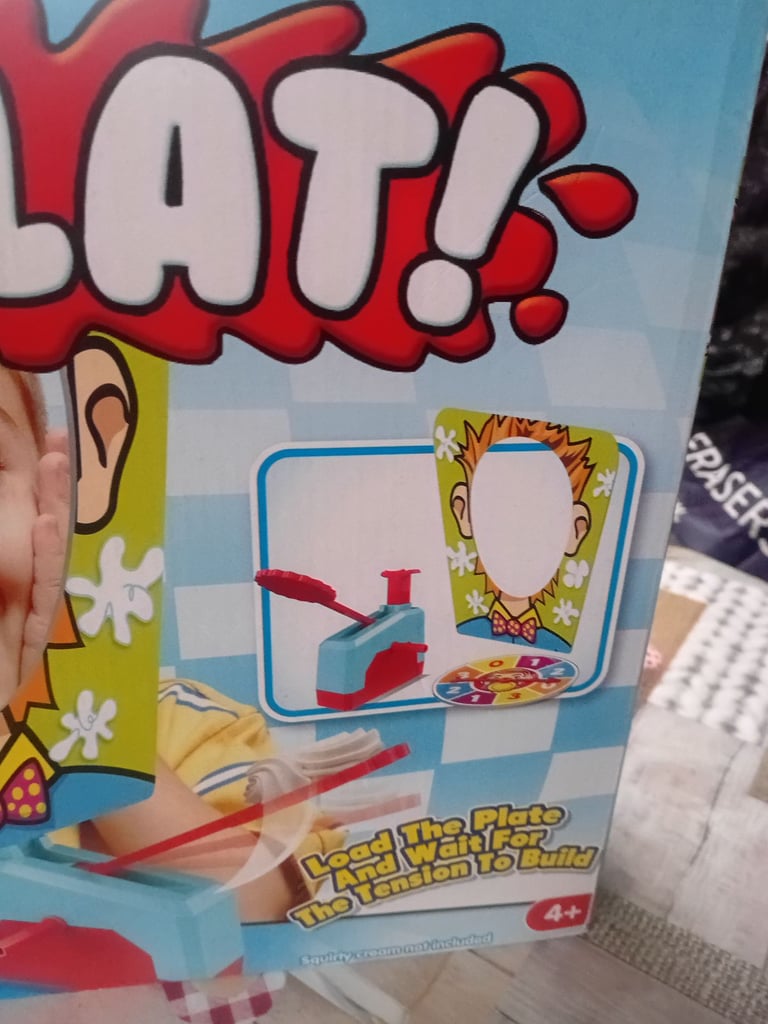 GIFT,GREAT CONDITION SPLAT GAME £1