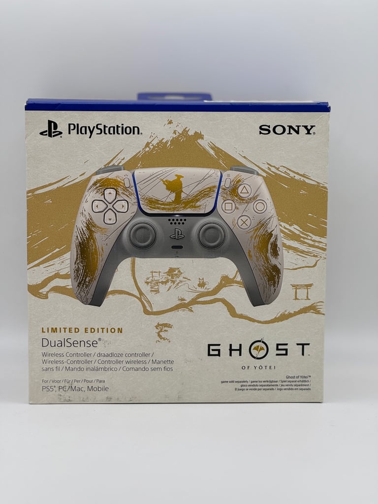 image for Sony DualSense Wireless Controller – Ghost of Yotei Limited Edition 
