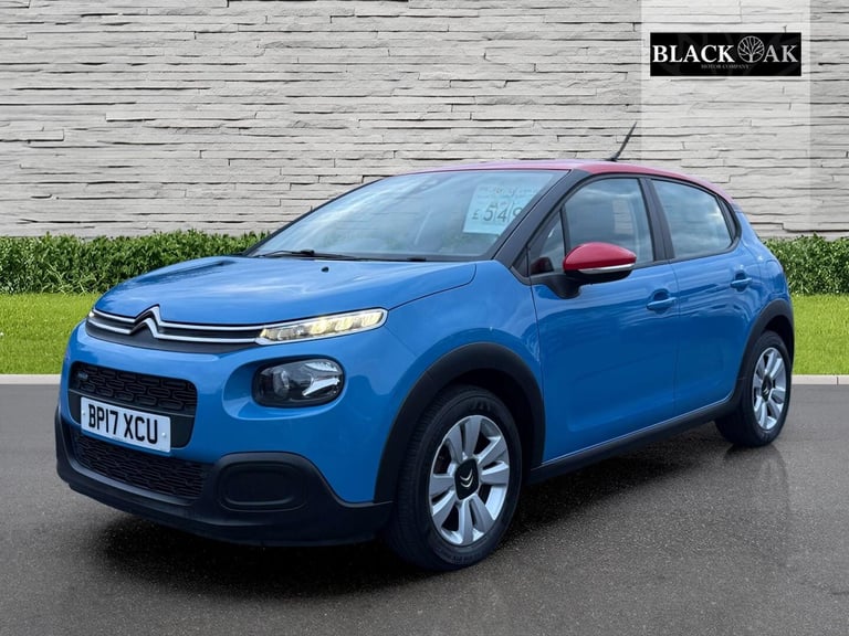 2017 Citroen C3 1.2 PureTech 82 Feel 5dr HATCHBACK Petrol Manual