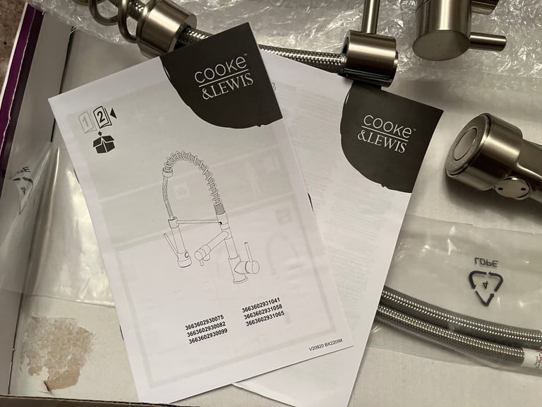 Cook & Lewis Bilbrough chrome tap