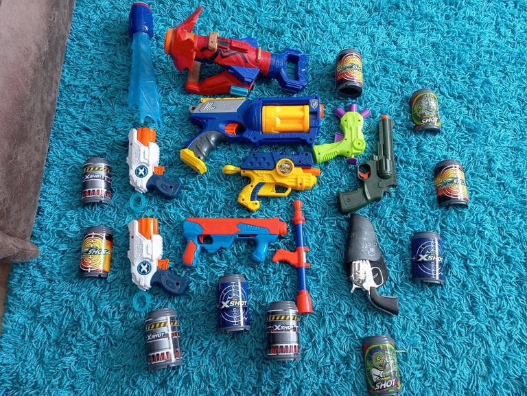 image for 3 NERF guns