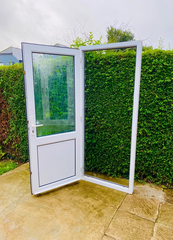 UPVC Door Double Glazed Door Exterior Door