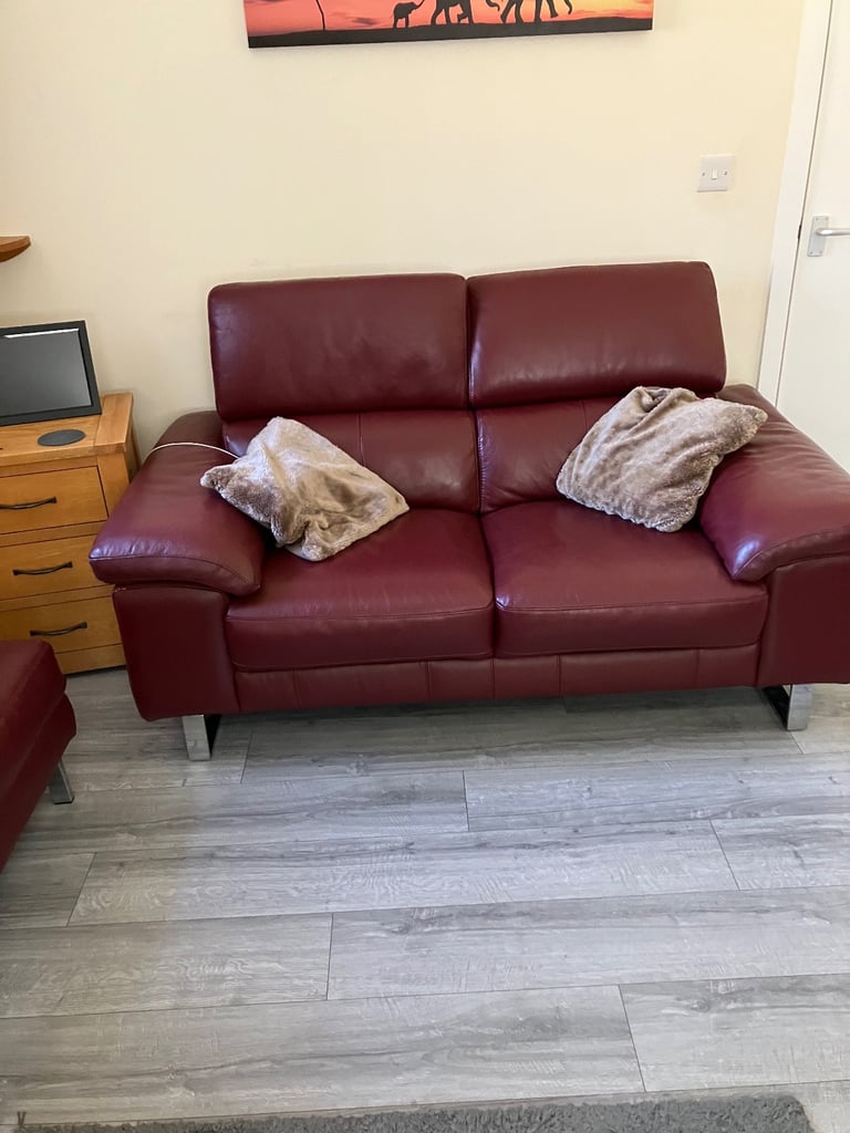 Real leather sofas in watton norfolk gumtree