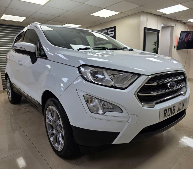 FORD ECOSPORT 1.0 T EcoBoost Titanium White Manual Petrol WARRANTY 12 MONTHS MOT