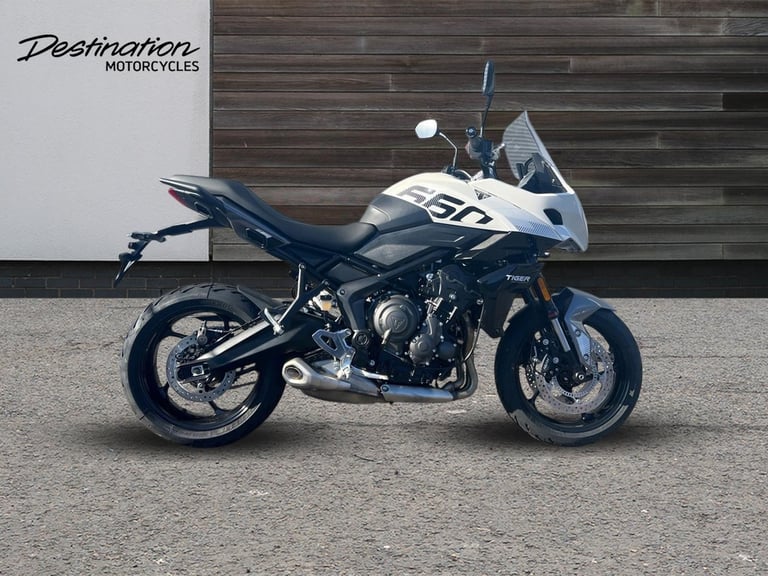image for 2025 Triumph Tiger Sport 660 PREMIUM COLOUR Petrol white 6 Speed