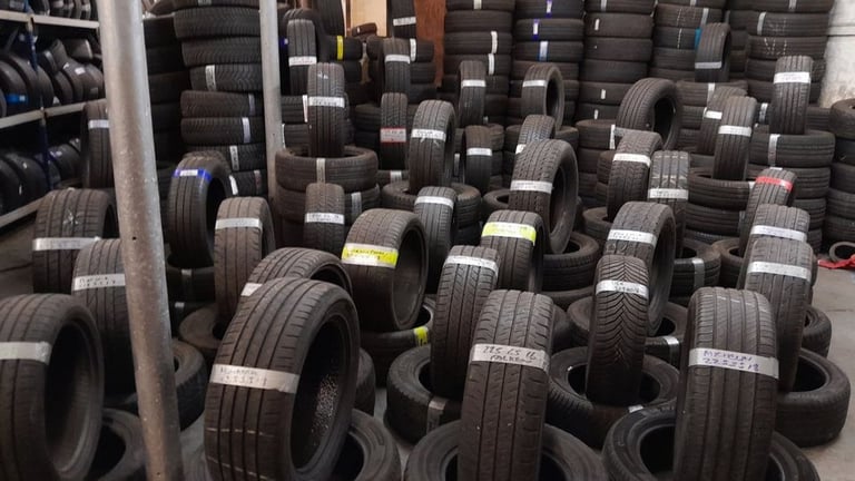 OPEN 7 DAYS ** MATCHING PAIRS & SETS BRANDED PWORN TYRES ALL SIZES IN STOCK#PUNCT-REP £15 TAXI £10