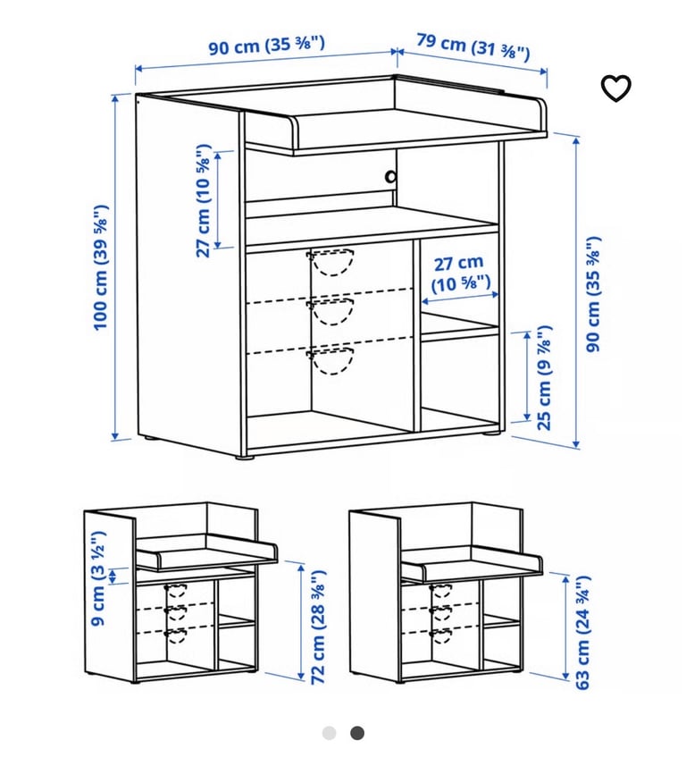 image for Baby changing table / desk 