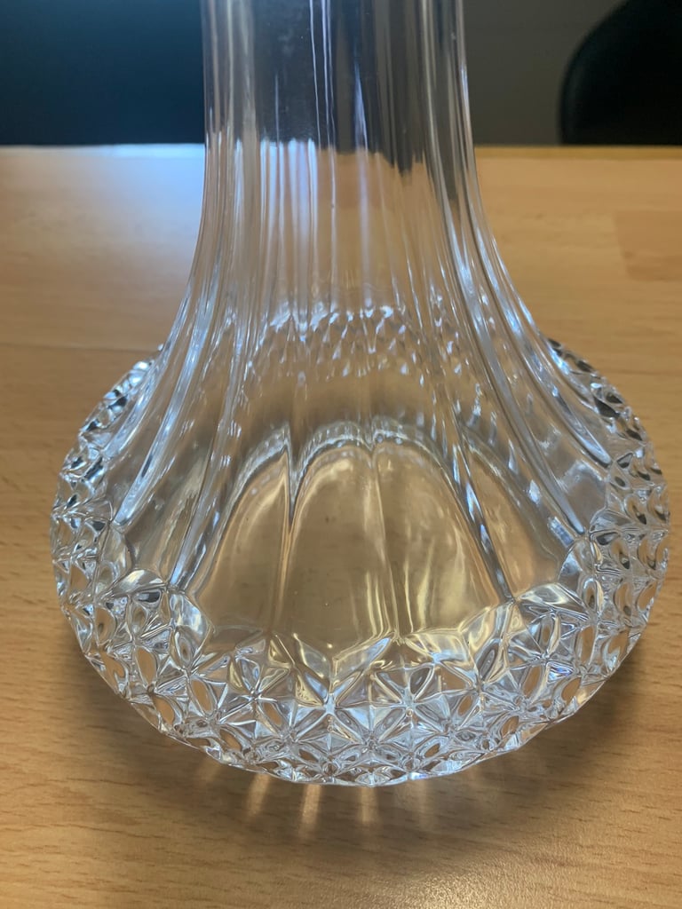 Cut-Lead Crystal Glass Decanter 