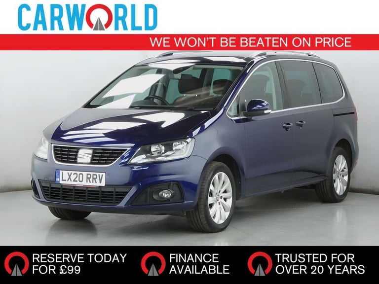 image for 2020 SEAT Alhambra 1.4 TSI SE 5d 148 BHP MPV Petrol Manual