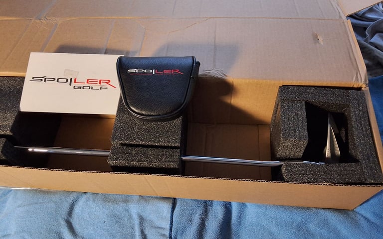 Spoiler Golf Putter. (Rick Sheils reviewed, must watch)