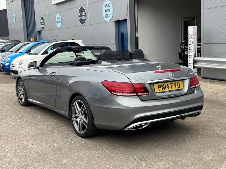 2014 MERCEDES-BENZ E CLASS 2.1 E220 CDI AMG SPORT CABRIOLET 2DR DIESEL G-TRONIC+