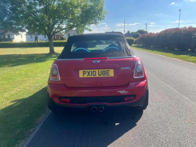 2010 MINI Convertible 1.6 Cooper S [184] 2dr  CONVERTIBLE Petrol Manual