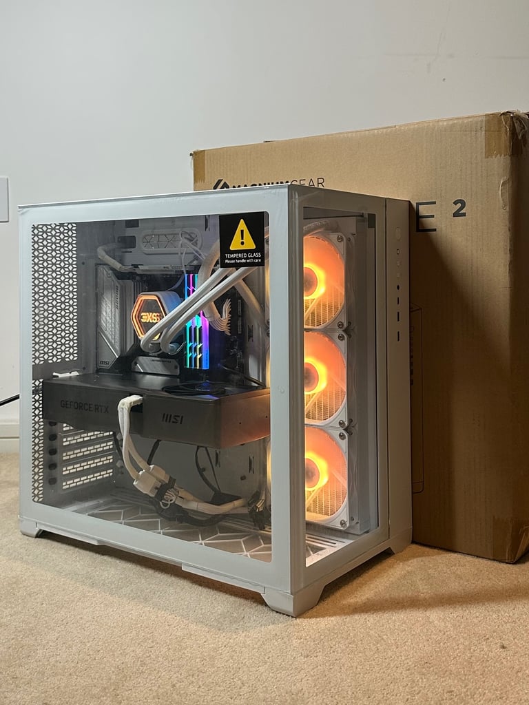 image for Gaming Desktop PC RTX 4070Ti Super R7 5700X3D 32GB RAM 1TB SSD