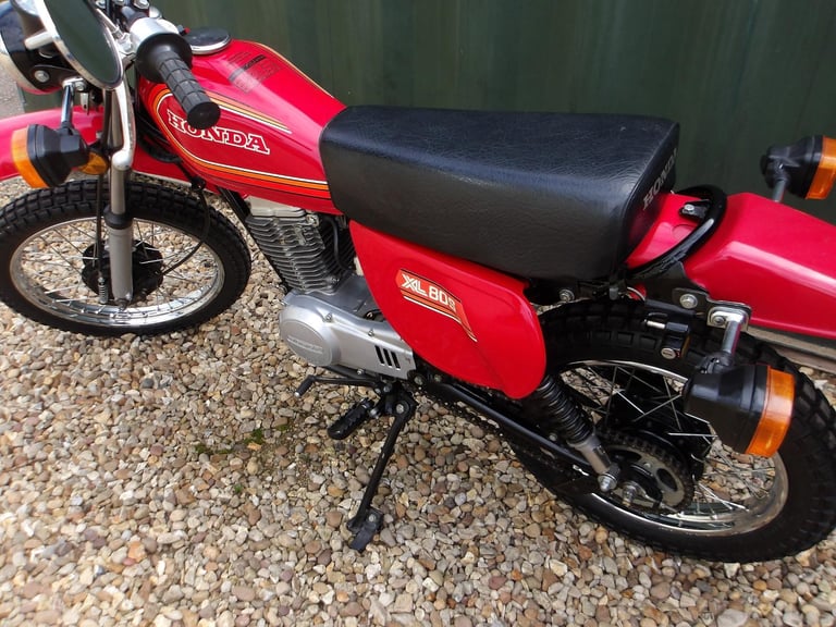 Honda XL80 S XL 80S 1980, Very Original & Extremely Rare, UK Registered 