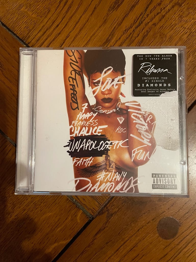 image for Rihanna Unapologetic Album Cd 