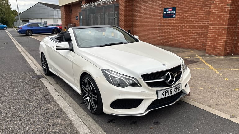 2016 Mercedes-Benz E-Class E220d AMG Line Edition 2dr 7G-Tronic Diesel Cabriolet Cabriolet Diesel...