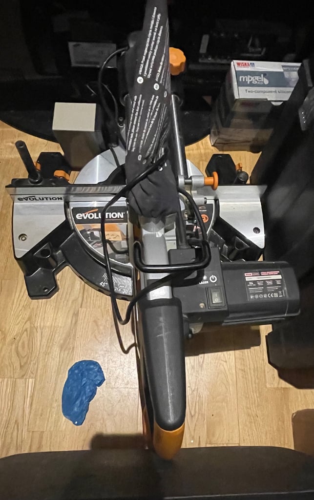 image for evolution stand sliding mitre saw