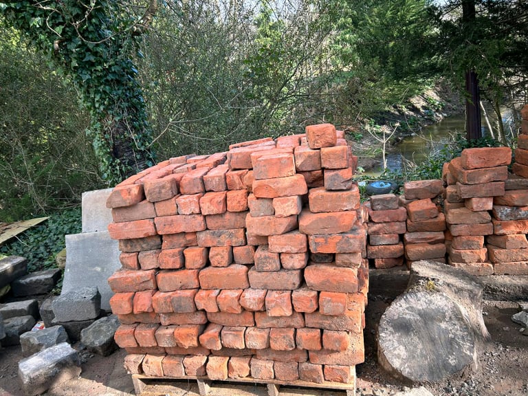 Reclaimed Victorian bricks for sale . 60p each can deliver 