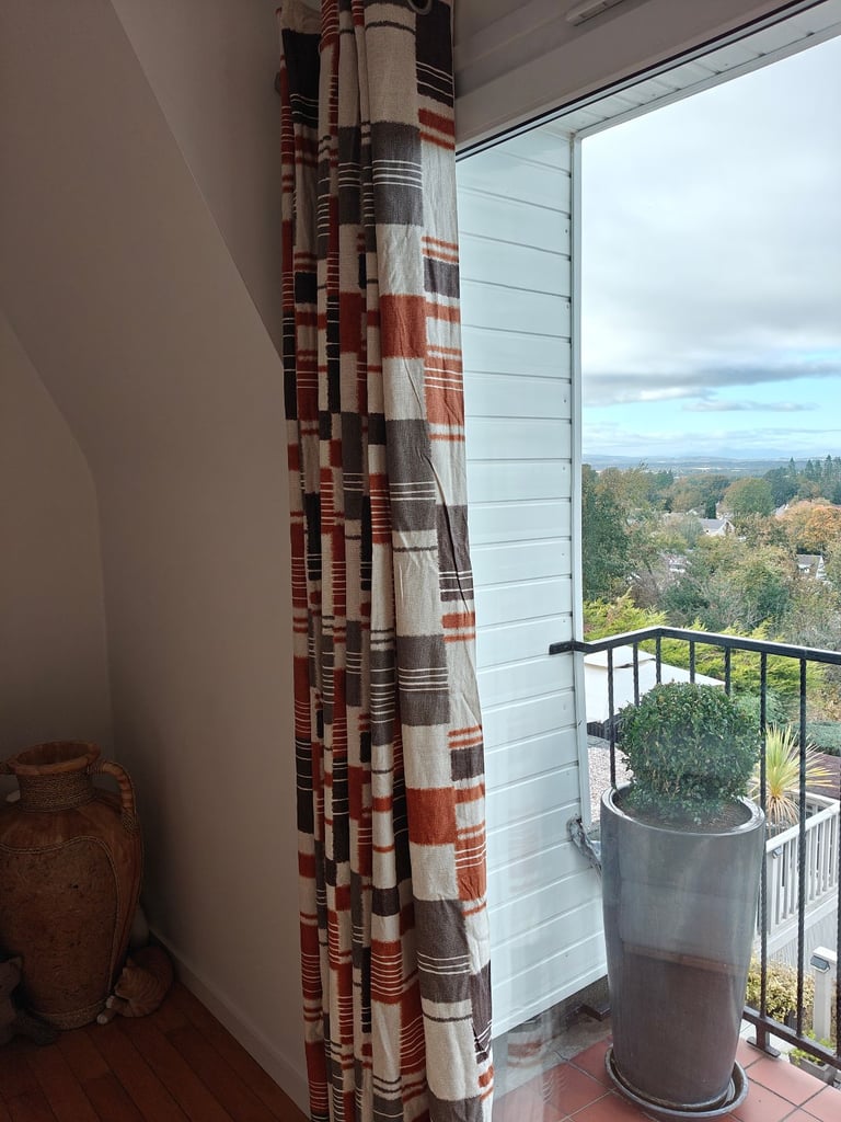 Pair of Next Eyelet Curtains 