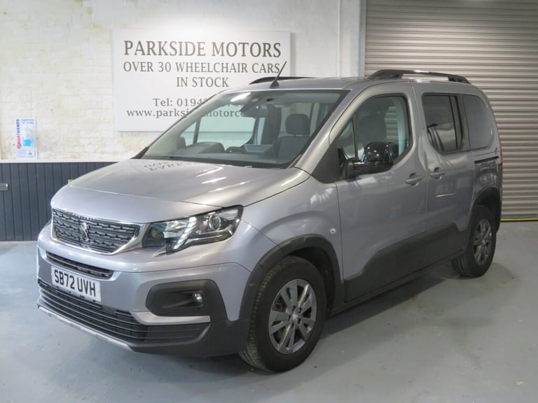 2023 Peugeot Rifter 1.5 HORIZON RE 5DR Automatic wheelchair car disabled MPV Diesel Automatic
